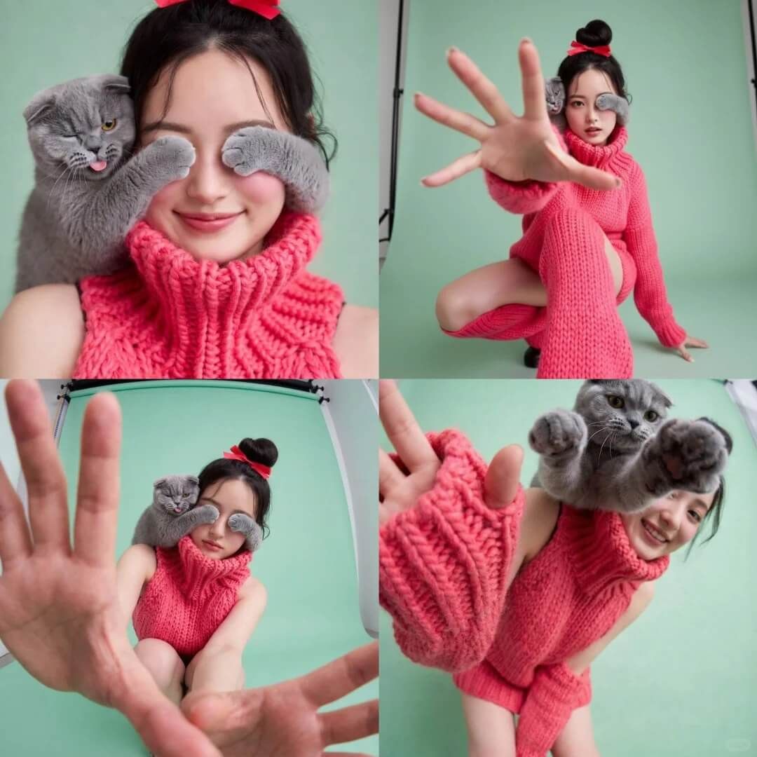 مثال صورة أزياء فائقة الاتساع 1